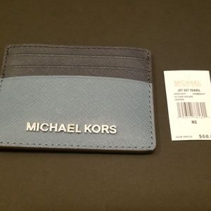 Michael Kors Jet Set Travel LG Card Holder Leather